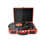 PRIXTON Tocadiscos Vinilo Bluetooth y USB 2 Altavoces Incorporados por 40,34 €