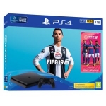 PS4 1TB + JUEGO FIFA 19 + PSPLUS 14 DÍAS por sólo 296,95 €