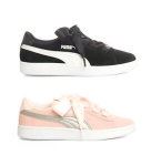 Puma Zapatilla piel Smash V2 Ribbon Mujer/chica por 29,95 €