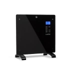 Radiador Calefactor Calentador Convector Eléctrico Estufa 1000W Aleman Negro por sólo 89,99