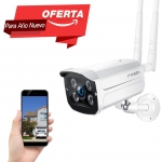 REDI 720P WiFi Wireless IP Security Cámara Bala(resistente al agua) Monitor de Seguridad Cámara de seguridad inalámbrica/camara vigilancia exterior Admite tarjeta SD 128G(no incluye) Vision Nocturna por 31,99