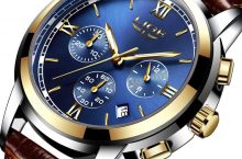 Reloj LIGE Impermeable Deportes Cronógrafo Analógico Cuarzo por 23,99 €