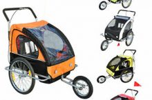 Remolque Bicicleta Niño 2 PLAZAS+Amortig por sólo 85,99 €