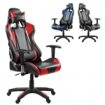 Silla gaming McHaus reclinable giratoria por 119 €