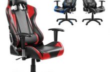 Silla gaming reclinable giratoria McHaus por 99 €