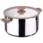 San Ignacio Granito Cacerola, Acero Inoxidable, Gris, 24 cm por 31,90 €