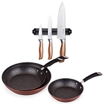 San Ignacio PK1681 sartenes Ø20 Ø24 y Ø28, aluminio y juego cuchillos cocina por 56,99 €
