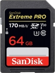 SanDisk Extreme Pro Tarjeta Memoria SDXC 64 GB, Class 10 por 17,99 €