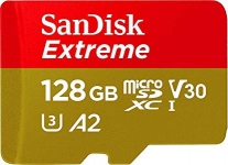 SanDisk Extreme microSDXC 128 GB adaptador SD por 19,19 €