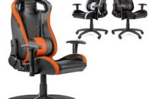 Silla oficina Gaming PRO despacho escritorio reclinable giratoria -McHaus por sólo 99,00
