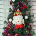 Snowman Pattern Christmas Tree Decorations Doll