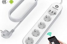 TAOCOCO Regleta, 4 zócalos, 3 USB, Compatible Alexa Google Home e IFTTT por 29,59 €