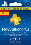 Tarjeta PSN Plus 365 Días 12 Meses 1 Año PlayStation PS3 PS4 PS Vita por sólo 46,45 €