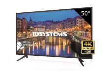 TD Systems K50DLH8US Ultra HD 4K Smart HDR10, 3X HDMI por 299 €