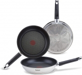 Tefal Emotion 3 Sartenes Aluminio 20, 24 y 26 cm, Antiadherente libre PFOA por 49,99 €
