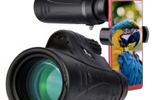 TELMU 10X42 Telescopio Monocular para Movil BAK4 por 21,59 €