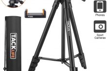 Trípode TACKLIFE MLT01 (40.5cm-136cm), 5 en 1 por 16,99 €