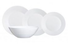 Luminarc Harena Vajilla Completa Opal 19 piezas por sólo 20,99