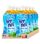 Vernel Suavizante Cielo Azul Pack de 8, Total: 456 Lavados (10.4 L) por 15,38 €