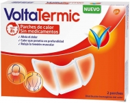 Voltatermic Parches Calor, 2 parches semicirculares por 7,31€