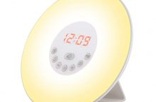 Wake Up Light Despertador luz LED con Radio FM, 6 Sonidos Naturales por 21,99 €