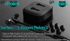 Sorteamos 2 Xiaomi Piston 3